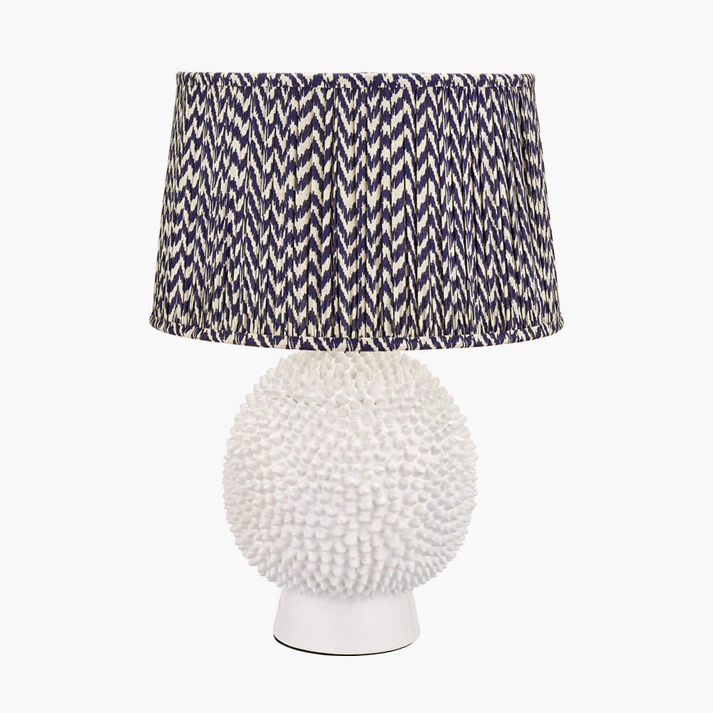 Wrenley Cream Ceramic Sea Urchin Table Lamp - Base Only